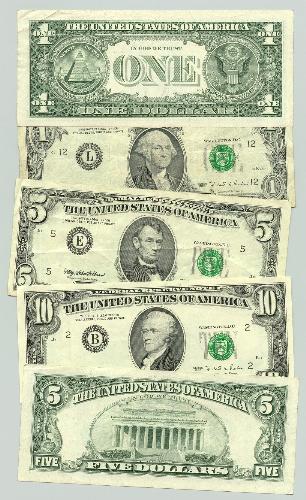 Dollar bill - This is a USA dollar bill. Just enter the serial number and your zip code and you can see where it goes!