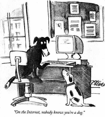 dog - On the Internet, Nobody Knows You're a Dog