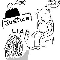 The Liar Witness - A witness gets caught lieing on the witness stand