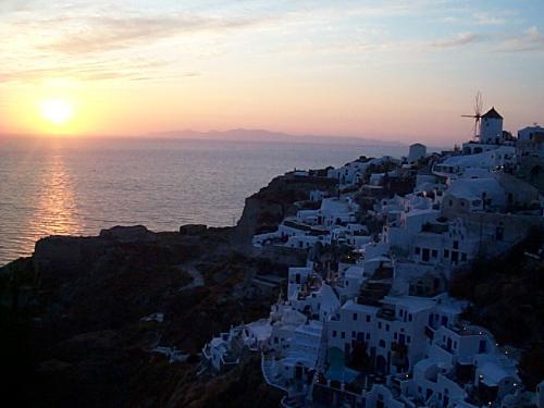Greece - The best sunset.....at a Greek island
