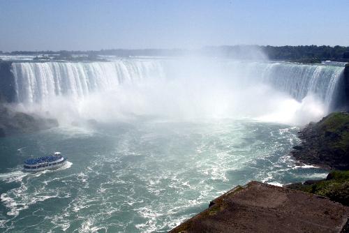 Niagara Falls - this is Horseshoe Falls, on the Canadian side.