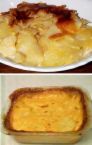 Scalloped Potatoes - image of two ways to different ways to prepare scalloped potatoes. Real treat to eat.