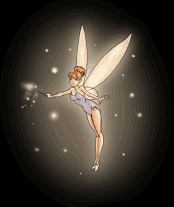 Fairy - Night fairy, with sparkling wand.