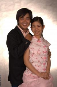 my pic and my wife - me and my wife