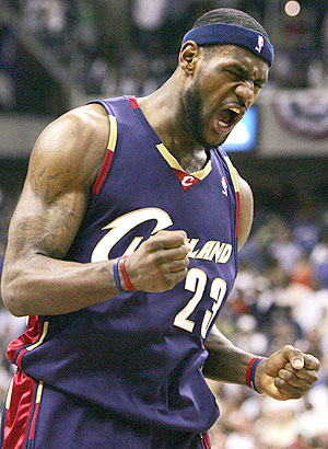 lbj - Lebron James of the Cleveland Cavaliers