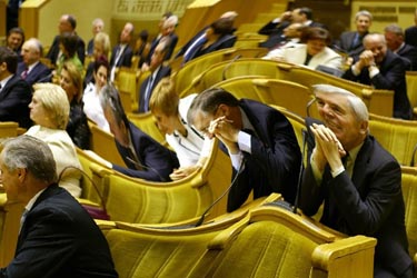 debates... - what politics will decide...