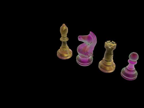 3D chess pieces - An extremely basic wallpaper made after doing the 3DSMAX8 tutorial. Did basic chess models and added materials to them. Good for wallpapers though.  Used to have a bunch of 3D images I made from AutoCAD, 3DS and Bryce. Lost them all after a virus attack, and on top of that, lost my Backup CD. Had 20++ different designs, and 3-4 renders of each. Only 3-4 people actually got some of these, so i'm sending this one here, feel free to download it.  Probably start on a new collection soon, as soon as I can actually get down to starting over again.