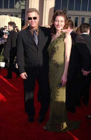 csi - actor william peterson w/ his wife