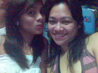 me and my ex sister in law.... - im wearing the stripe top