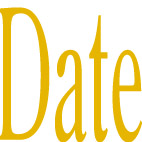 date - writing date