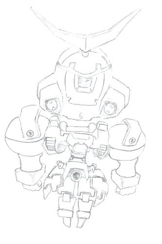 Mercurius - And SD form of the Mercurius. By me.