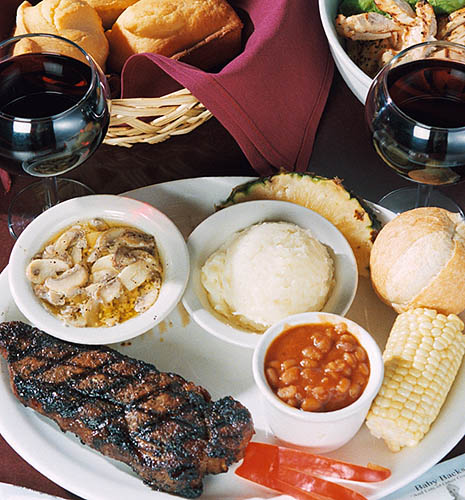 Steak Dinner - Steak Dinner (steak, beans corn, and some other stuff)