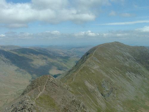 St Sunday Crag - Lazy Saturday on St Sunday Crag in the Lake District, UK.