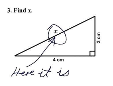 finding X - where is X?