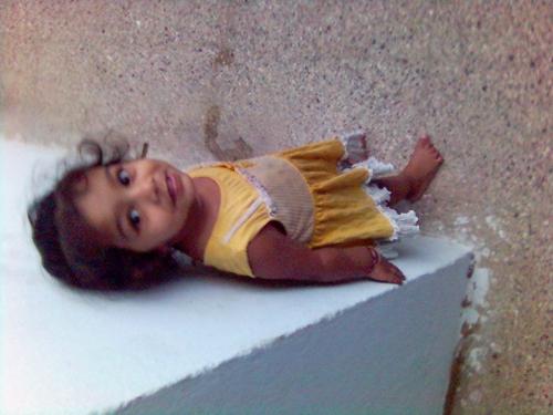taking snap - she is my neighbour.
