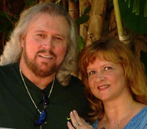 Meeting Barry Gibb - I met Barry Gibb for the first time last September when he allowed a group of 10 fans visit with him inside his home. It was awesome to see gold and platinum albums hanging on the walls of his home.