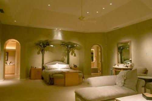 A cream coloured bedroom - I wish my bedroom was THIS big!