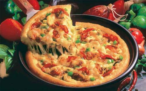 pizza...1 yummy..! - which one u like...pizza or Burger..?