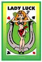 lady luck - lady luck often wishes you good luck and brings you luck