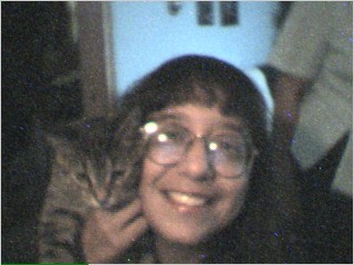 Kitty - Holding my sister's kitten, Ricky
