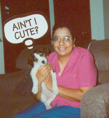 Puppy - Holding my puppy, Amanda