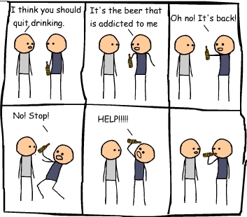 my excuse - beer isn's just for breakfast anymore