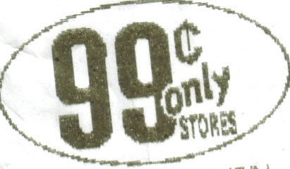 99 cent store logo - This is the logo for the 99 cent store.