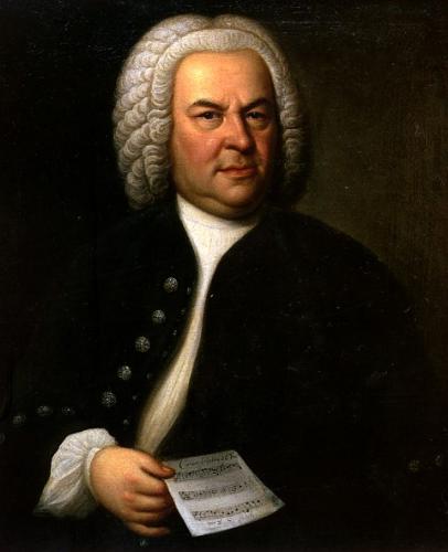Johann Sebastian Bach - The most famous painting of JSB.