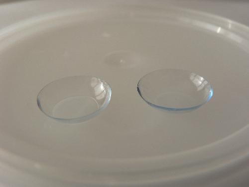 Contact lenses - A corrective, cosmetic, or therapeutic lens usually placed on the cornea of the eye.Modern contact lenses were invented by the Czech chemist Otto Wichterle, who also invented the first gel used for their production.