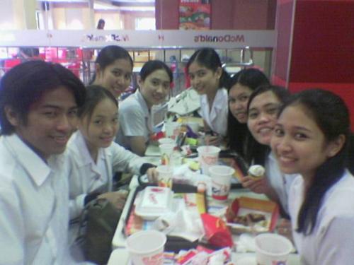 Twomasino - Having our snacks together at MCDO