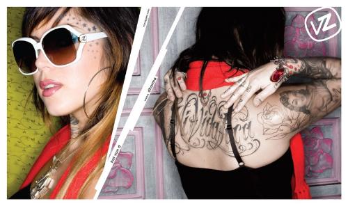 Kat - A new ad featuring Kat Von D