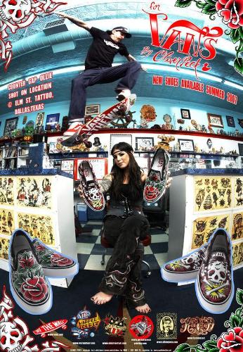 Kat - Kat Von D ad for Vans