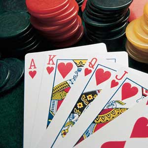 royal flush - Poker, gambling