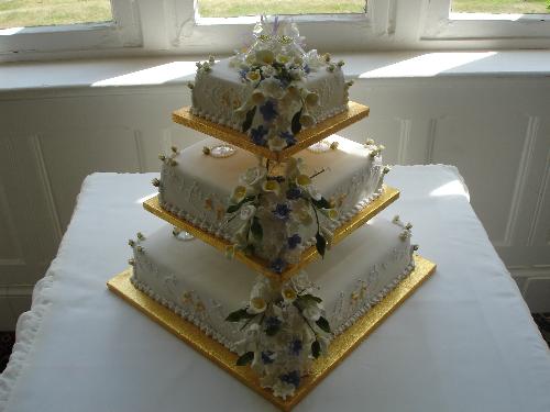 Wedding Cake - The Wedding Cake I made for Phil and Shelley's Wedding, my niece and her now, husband.