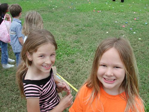 My girls - My girls at an Easter Egg hunt