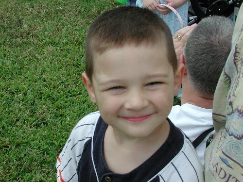 Oldest Boy - My oldest boy at an Easter Egg Hunt...They had too much fun