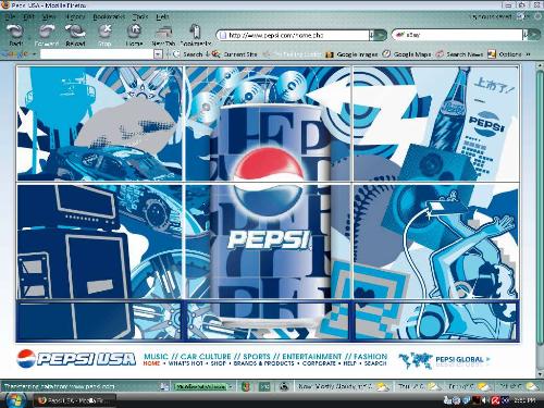 Pepsi - I like Pepsi very much.