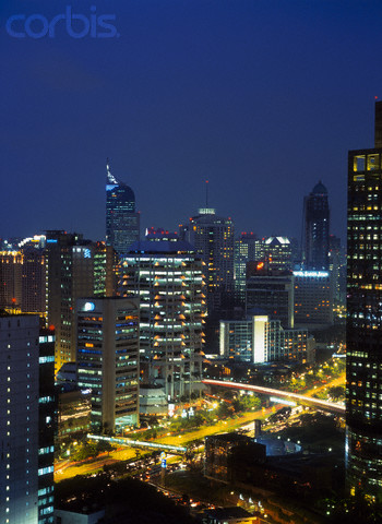 jakarta - skyscrappers of jakarta