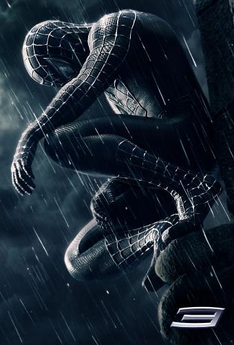Black-Costumed Spider-Man from Spider-Man 3 - Doesn&#039;t Spidey look amazing? A classic image!