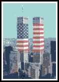 The Twin Towers - I thought this was a great free cross stitch pattern. The Twin Towers - I thought this was a great free cross stitch pattern.