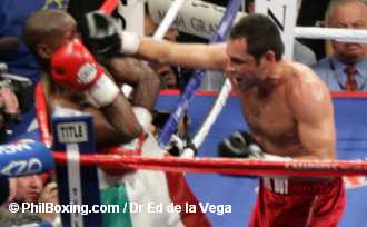 De La Hoya vs Mayweather - take that!