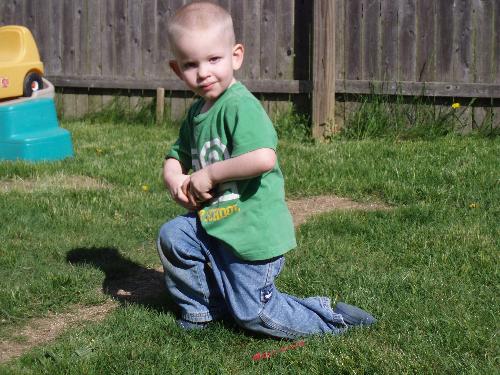 My 2 year old! - Cameron
