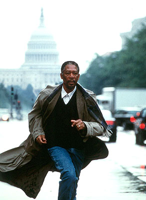 Along Came A Spider - Morgan Freeman in, Along Came A Spider.
