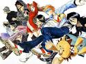 bleach - ichigo with friends
