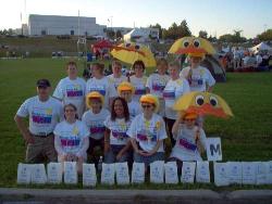 This is my sister's relay for life! - This is my team for my sister who lost her life when she was only 23! Ovarian Cancer whisper so Listen!
