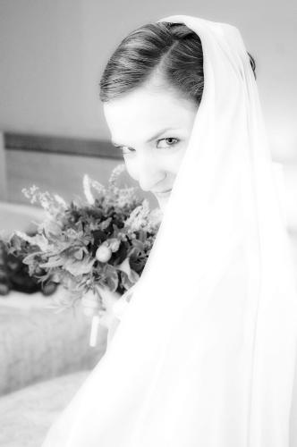 Bride - i love black and white pictures...they are so romantic.