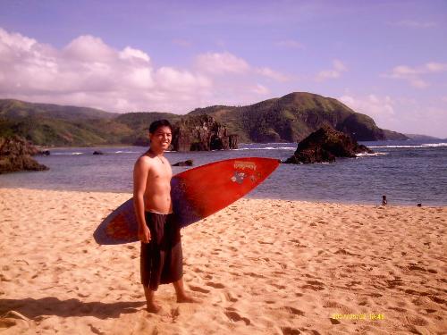 Water Surfing - In Puraran Beach Catanduanes Philippines