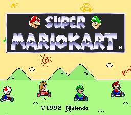 Mario Kart - In Mario Kart, the characters from the Mario series of video games get together and race go-karts around a variety of tracks. Players can obtain random items by driving through (or over in Super Mario Kart) question mark blocks, which can be used for either defense, offense or by powering up the engine for a short amount of time (boost). Each Mario Kart game hosts several gameplay modes, which can be played in both singleplayer and multiplayer.  In Time Trial the goal is to achieve the fastest time in the selected track. Players are usually given three mushrooms (speed boosts) which they can use any time during the trial. (There are exceptions, though. In SMK, players receive no items, in MKDD, players only receive two, and in MKDS 1-3 mushrooms are given depending on the selected vehicle's Item stat). Once a record is set, the game saves a ghost, a replay of the set record, to compete against. In Mario Kart 64, Mario Kart: Double Dash!!, and Mario Kart DS, the developers put in their own 'Staff Ghosts' for the player to race against. They must be unlocked by achieving a certain time which differs on each track. In Mario Kart Super Circuit and Mario Kart DS, it is also possible to download a ghost from friends. In Mario Kart DS, two ghosts (the player's own, and a friend's) can be saved.  In Grand Prix, the Mario characters compete against each other in a themed Cup. There are usually four Cups: Mushroom Cup, Flower Cup, Star Cup and Special Cup.
