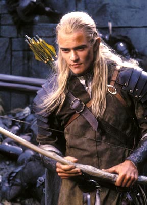 Legolas - Legolas in, Lord of the Rings: the Two Towers.