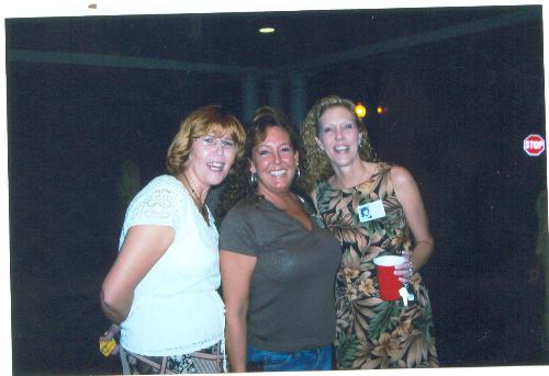 80's reunion - Sherrell , ME and Rendy at out high school reunion. We had a decade reunion in September for all the classes that graduated  during the 80's  we all had a blast...